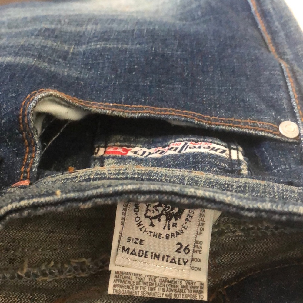 Brand new Diesel Jeans  Made in Italy size small